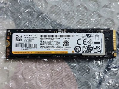 SSD Samsung PM9A1 1TB NVMe Gen4 2280 - BH 1 Năm. Mua bán Linh kiện (RAM, Card...) tại Thành phố Thủ Đức Tp Hồ Chí Minh được đăng bởi Lạc Thiên