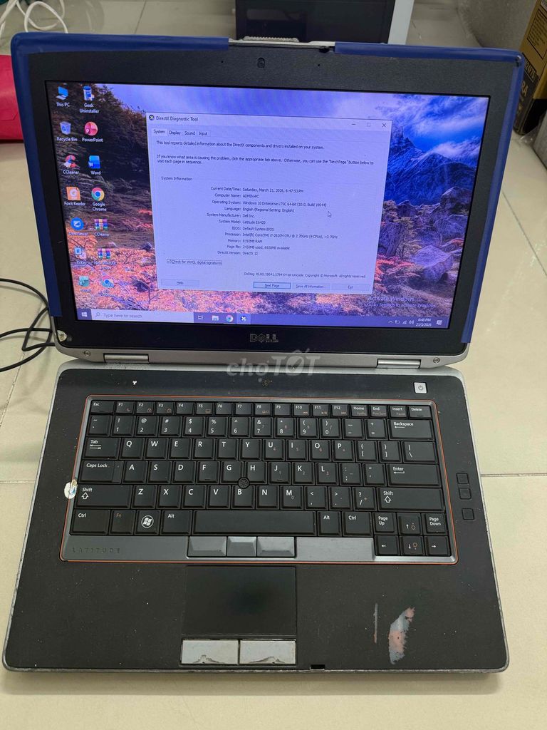 Dell Latitude E6420 i7 8GB/120GB. Mua bán Laptop tại Huyện Hóc Môn Tp Hồ Chí Minh được đăng bởi Đam mê công nghệ hình 1