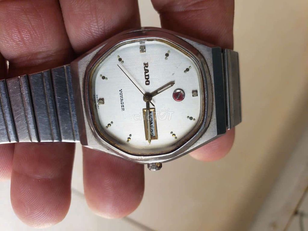 Đồng hồ Rado Voyager Nam Thép 38mm. Mua bán Đồng hồ tại Quận Bình Thuỷ Cần Thơ được đăng bởi Tien Phan Ngoc hình 1