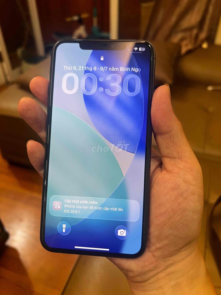 Apple iPhone 11 Pro Max 256GB Đen 100%. Mua bán Điện thoại tại Quận Thanh Xuân Hà Nội được đăng bởi Phạm Xuân Quý hình 1