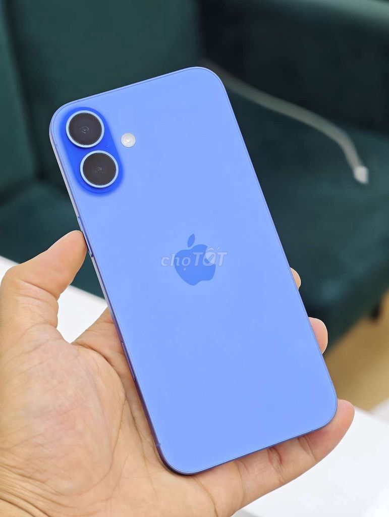 🍎IPHONE 16PLUS 128GB BLUE ĐẸP NGUYÊN BẢN 99% P100. Mua bán Điện thoại tại Quận Hải An Hải Phòng được đăng bởi 98 Ngô Gia Tự Hoàng Dũng Mobile Ngã 3 Văn Cao hình 1
