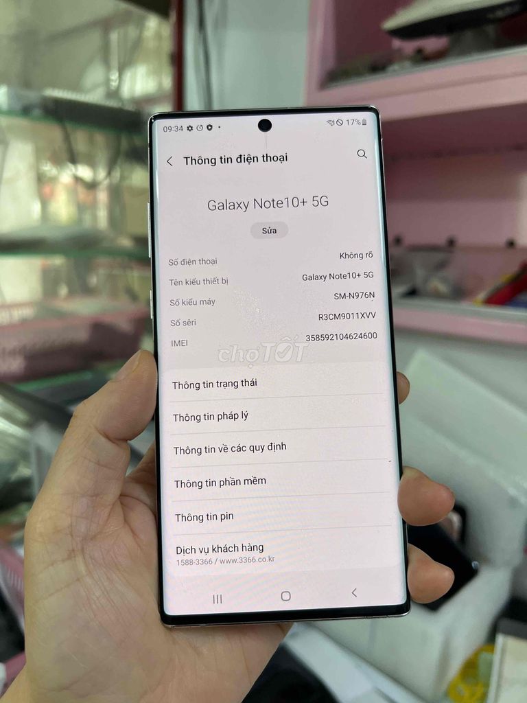 Samsung Galaxy Note 10+ 5G 256GB Đa sắc. Mua bán Điện thoại tại Quận Dương Kinh Hải Phòng được đăng bởi Thanh Loan hình 1