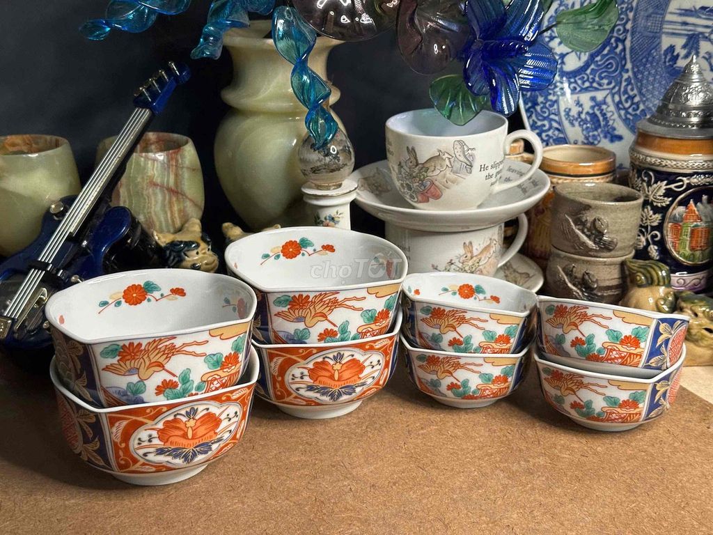 Bát sứ Gốm sứ Trắng Đỏ Xanh. Mua bán Dụng cụ nhà bếp tại Thành phố Thủ Dầu Một Bình Dương được đăng bởi Nguyễn Di hình 1