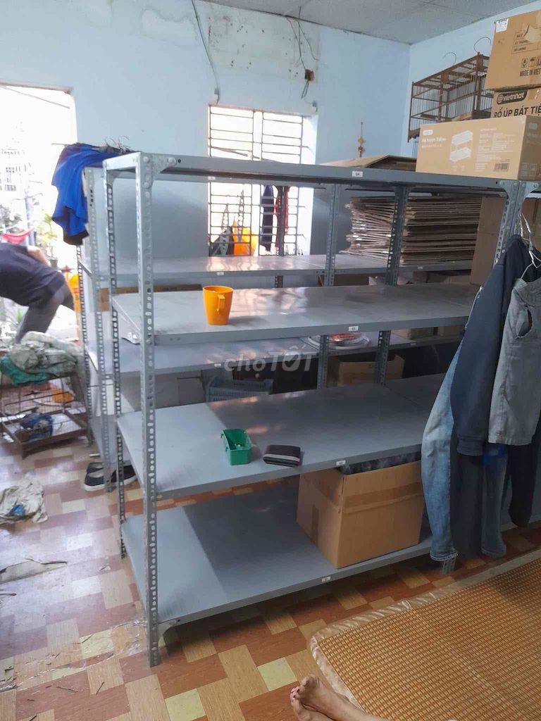 Kệ sắt chữ V 4 tầng 120x50x180cm. Mua bán Tủ, kệ gia đình tại Quận Tân Phú Tp Hồ Chí Minh được đăng bởi Thu Hồng hình 1