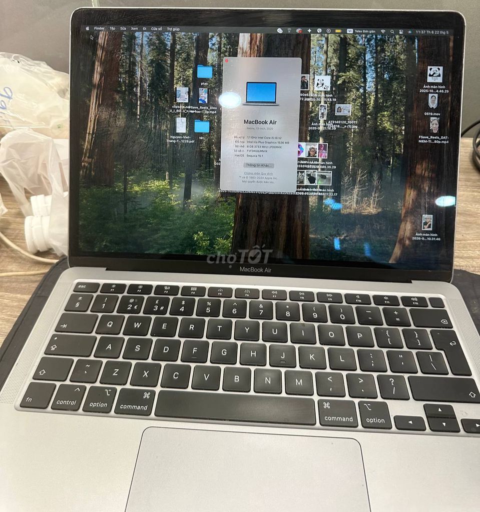 MacBook Air Air retina Core i5, 13-inch, 2020. Mua bán Laptop tại Quận 10 Tp Hồ Chí Minh được đăng bởi nguyen thang hình 1