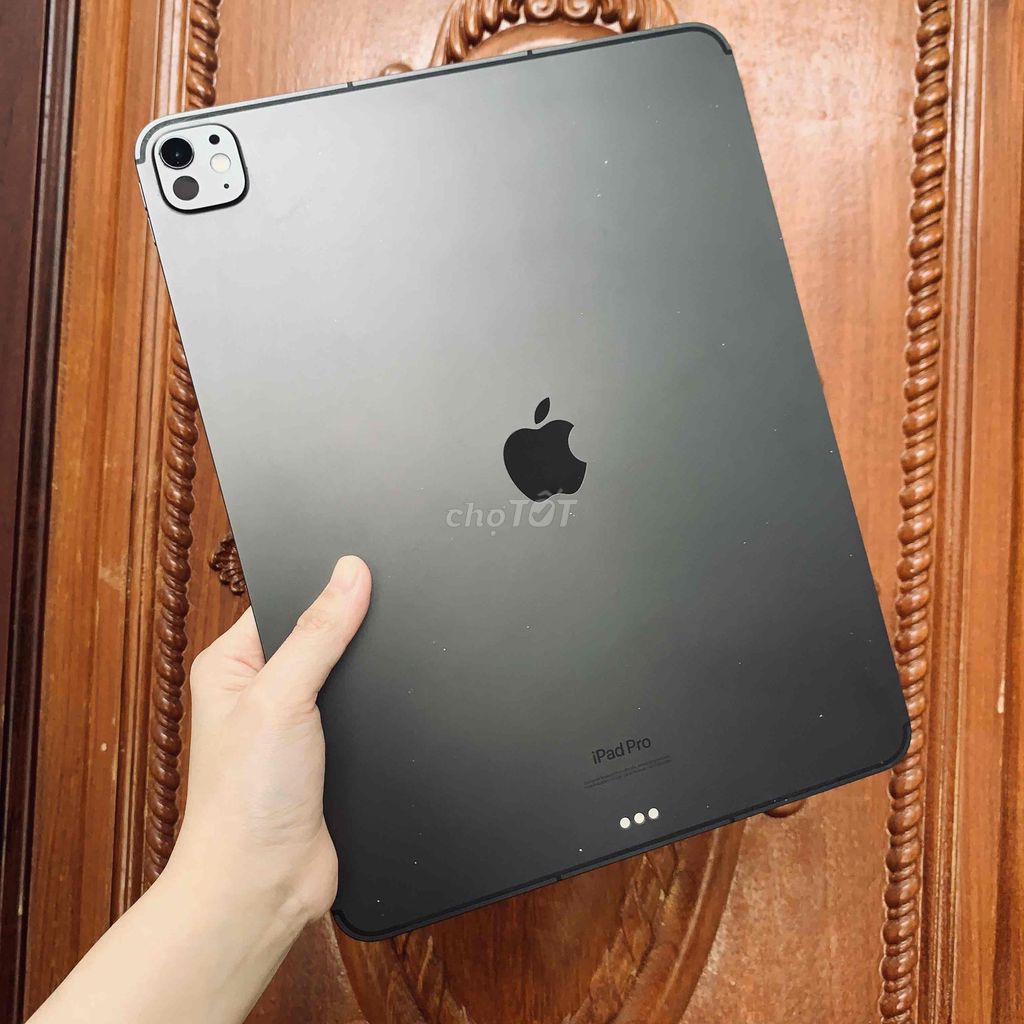 🎏 iPad Pro M4(13in) 256gb Black 5G+Wifi zinall. Mua bán Máy tính bảng tại Quận Ninh Kiều Cần Thơ được đăng bởi Táo Chất hình 1