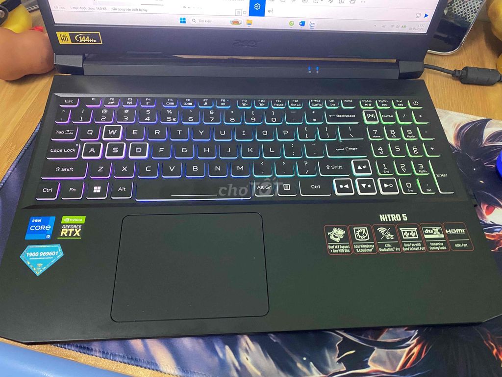Acer Nitro 5 i5-11400H 8GB/SSD Đen. Mua bán Laptop tại Quận Bình Tân Tp Hồ Chí Minh được đăng bởi Bùi Hoàng Phúc hình 1