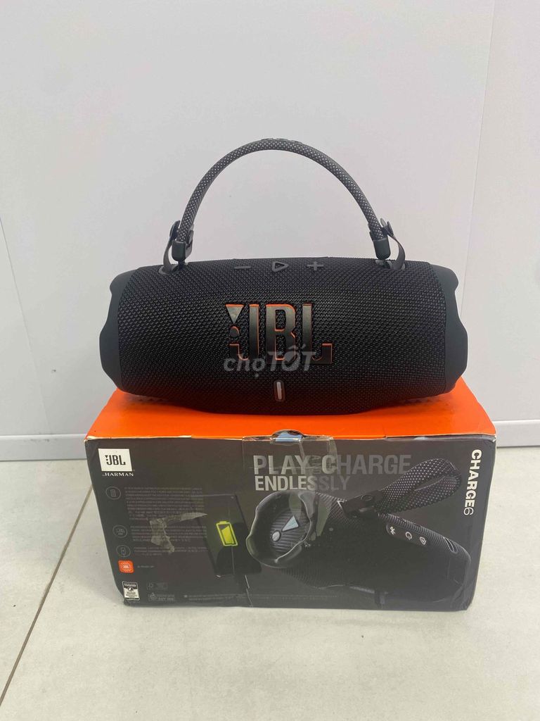 Loa  JBL Charge 6 Đen Mới 1.1. Mua bán Tivi, Âm thanh tại Quận Ninh Kiều Cần Thơ được đăng bởi Duy hình 1