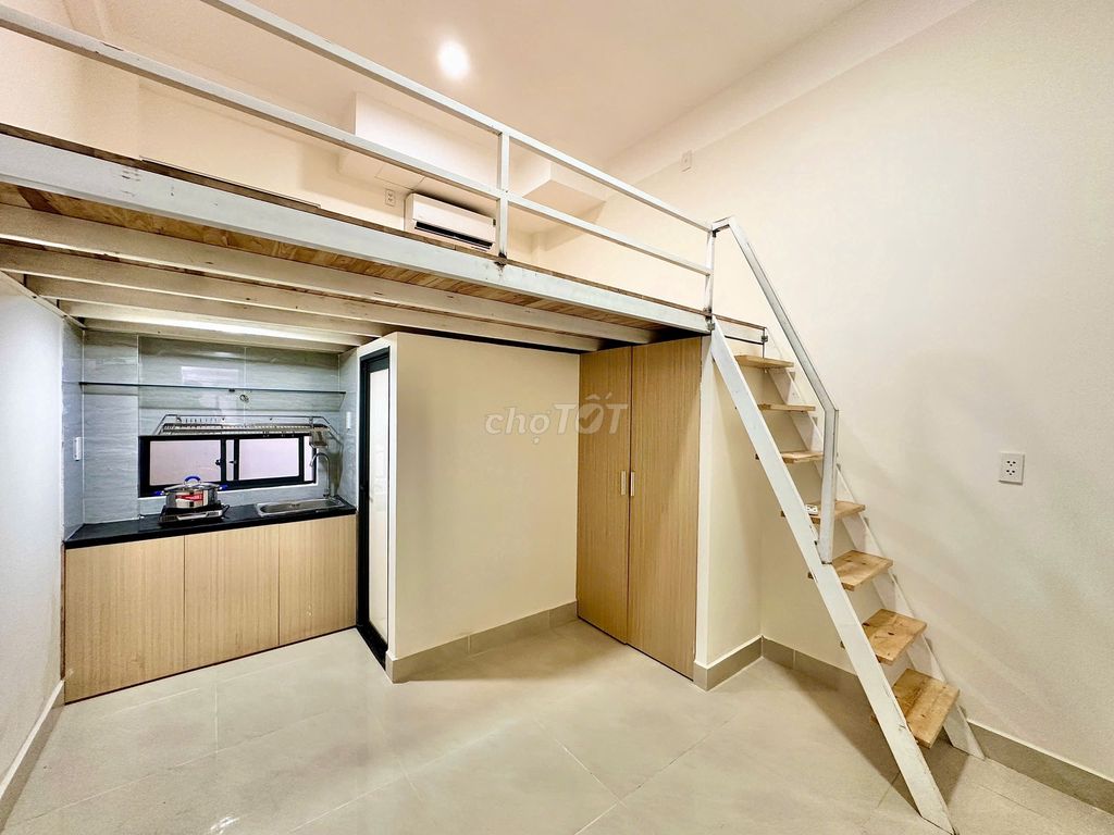 CHO THUÊ PHÒNG GÁC LỬNG  MỚI TINH QUẬN 7 ĐƯỜNG TRẦN XUÂN SOẠN