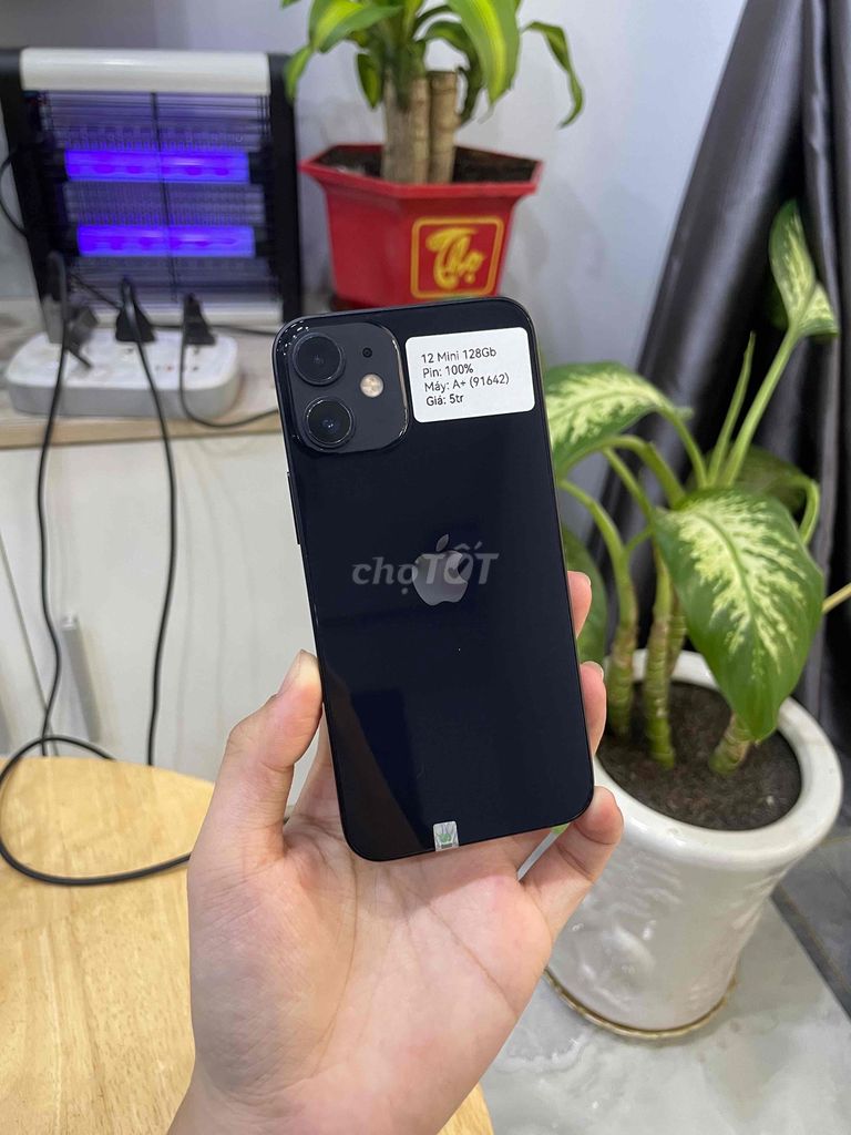 iPhone 12 Mini 128GB Đen đẹp 99. Mua bán Điện thoại tại Huyện Hóc Môn Tp Hồ Chí Minh được đăng bởi Luân Hoài hình 1