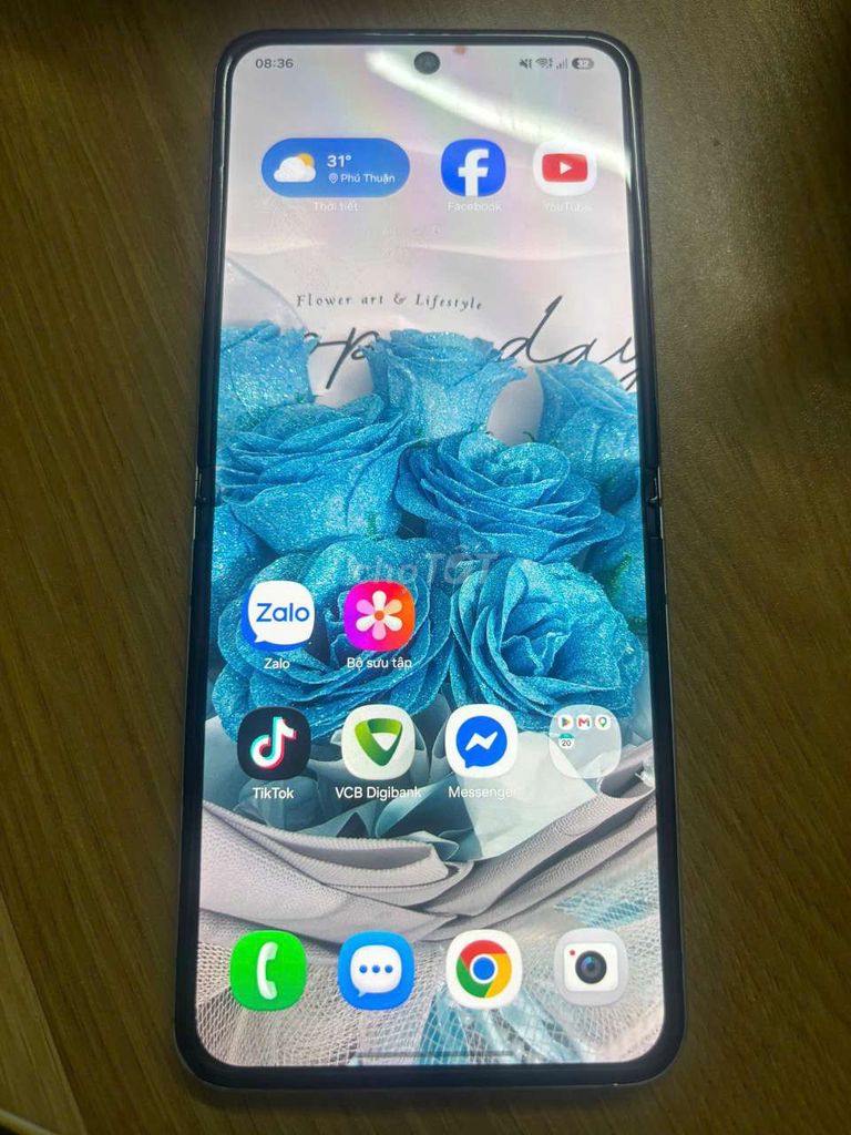 Samsung Z Flip5 Bạc Đã sử dụng. Mua bán Điện thoại tại Quận 7 Tp Hồ Chí Minh được đăng bởi hao hình 1