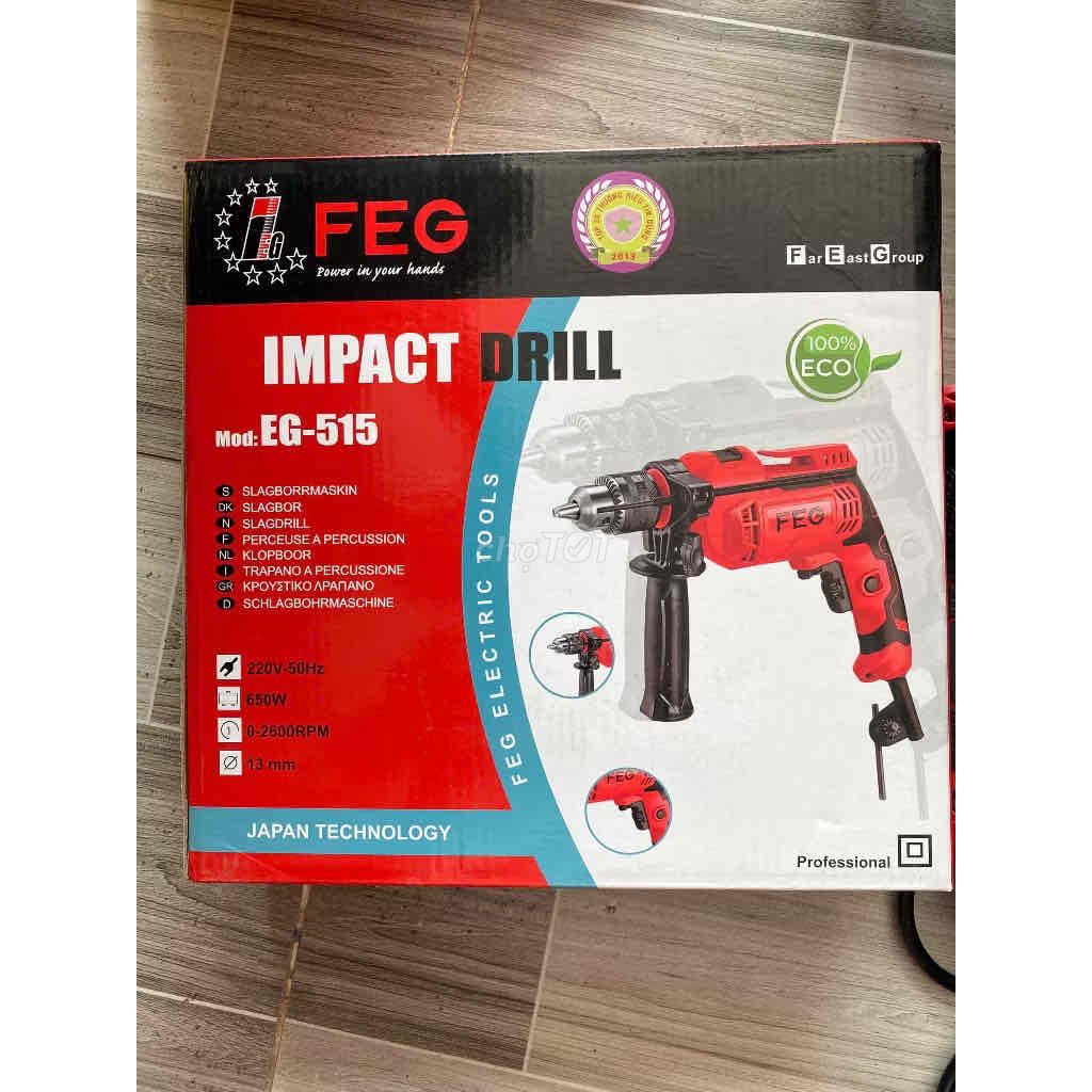Máy khoan động lực FEG EG-515. Mua bán Đồ chuyên dụng, Giống nuôi trồng tại Quận Thanh Khê Đà Nẵng được đăng bởi cửa hàng MÁY MÓC ONLINE 747 Trần Cao Vân Đà Nẵng hình 1