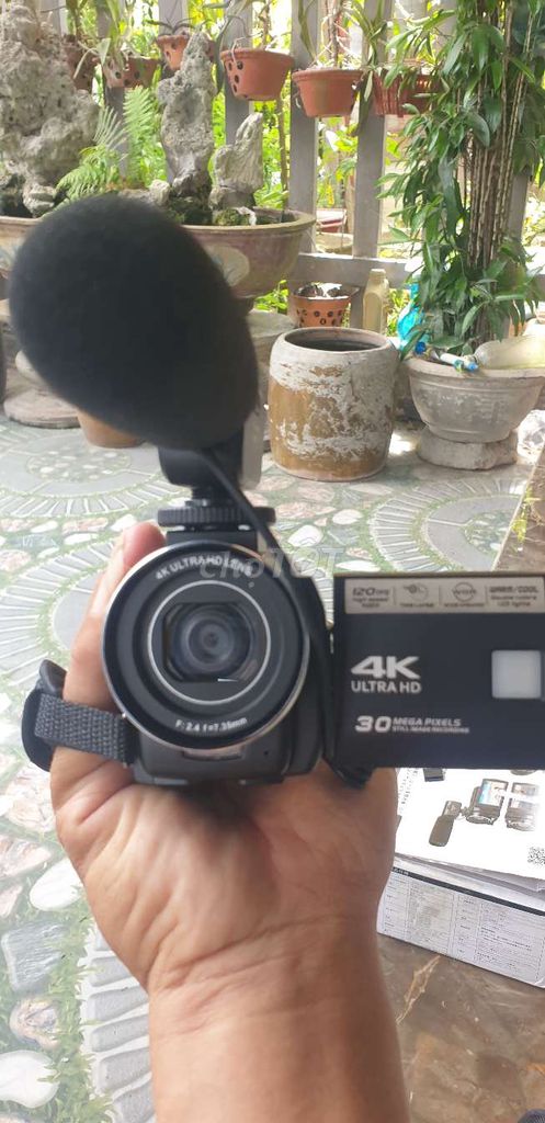 Máy quay phim 4K Ultra HD 30MP Đen. Mua bán Máy ảnh, Máy quay tại Thành phố Quảng Ngãi Quảng Ngãi được đăng bởi tuấn  hình 1