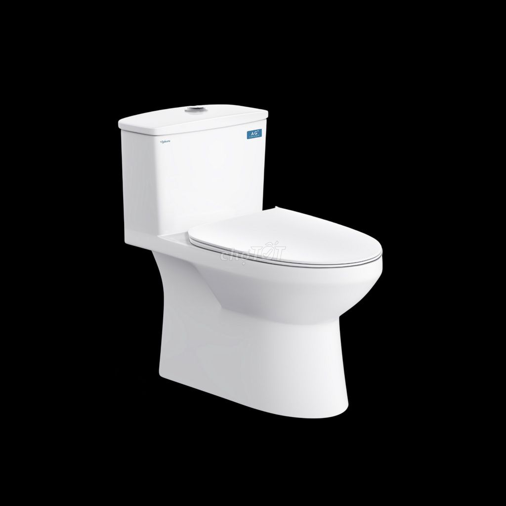 Bàn cầu một khối Viglacera V811. Mua bán Thiết bị vệ sinh, nhà tắm tại Thành phố Thủ Dầu Một Bình Dương được đăng bởi Minh Hoàng hình 1