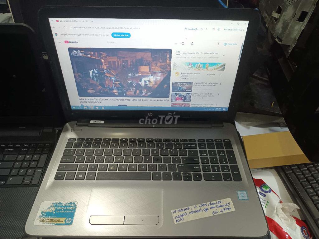 HP Notebook i7-6500U ram12GB ssd240GB Vga AMD R5. Mua bán Laptop tại Quận Hải Châu Đà Nẵng được đăng bởi Anh Lý hình 1