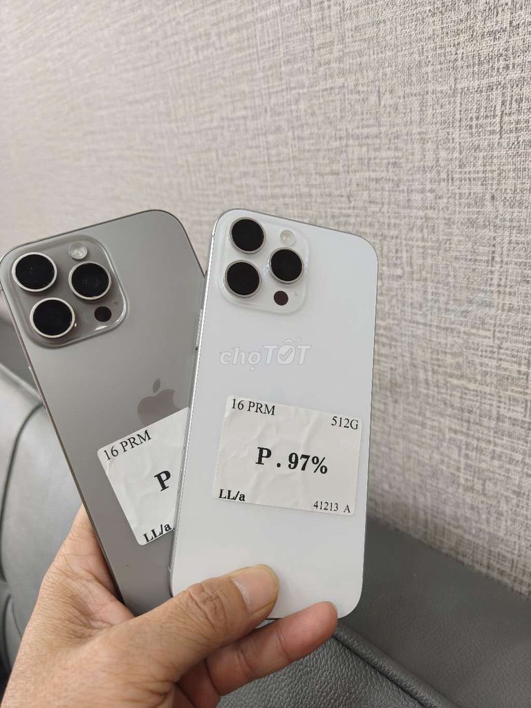 Apple iPhone 16 Pro Max 512GB Trắng. Mua bán Điện thoại tại Thành phố Buôn Ma Thuột Đắk Lắk được đăng bởi MNmobile hình 1