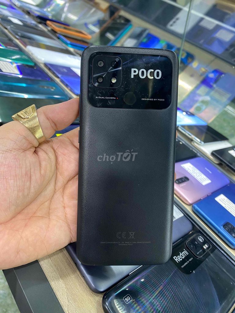 Poco C40 64GB Đen. Mua bán Điện thoại tại Thành phố Bến Tre Bến Tre được đăng bởi Điện thoại Bến Tre giá rẻ hình 1