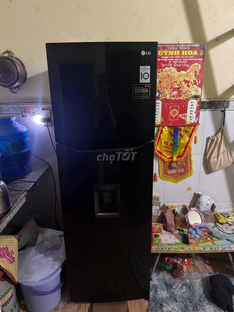 Tủ lạnh LG Inverter Hàn Quốc Đen. Mua bán Tủ lạnh tại Thị xã Tân Uyên Bình Dương được đăng bởi Khôi hình 1