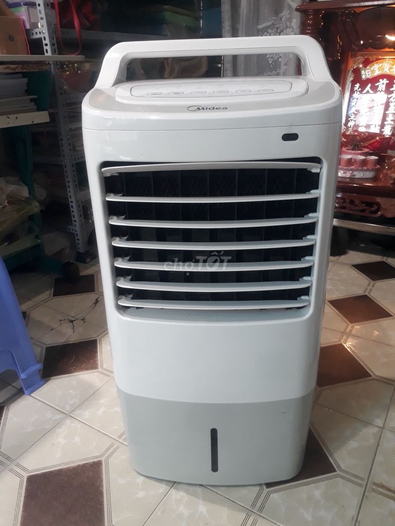 Quạt hơi nước midea trắng xinh nhỏ gọn