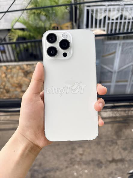 iPhone 15 Pro Max Trắng. Mua bán Điện thoại tại Quận 1 Tp Hồ Chí Minh được đăng bởi Hội Đồ Điện Tử hình 1