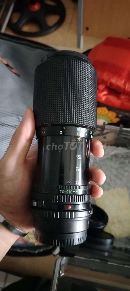 Ống kính Canon FD 70-210mm f4 Đen. Mua bán Máy ảnh, Máy quay tại Quận Bắc Từ Liêm Hà Nội được đăng bởi An Phước hình 1
