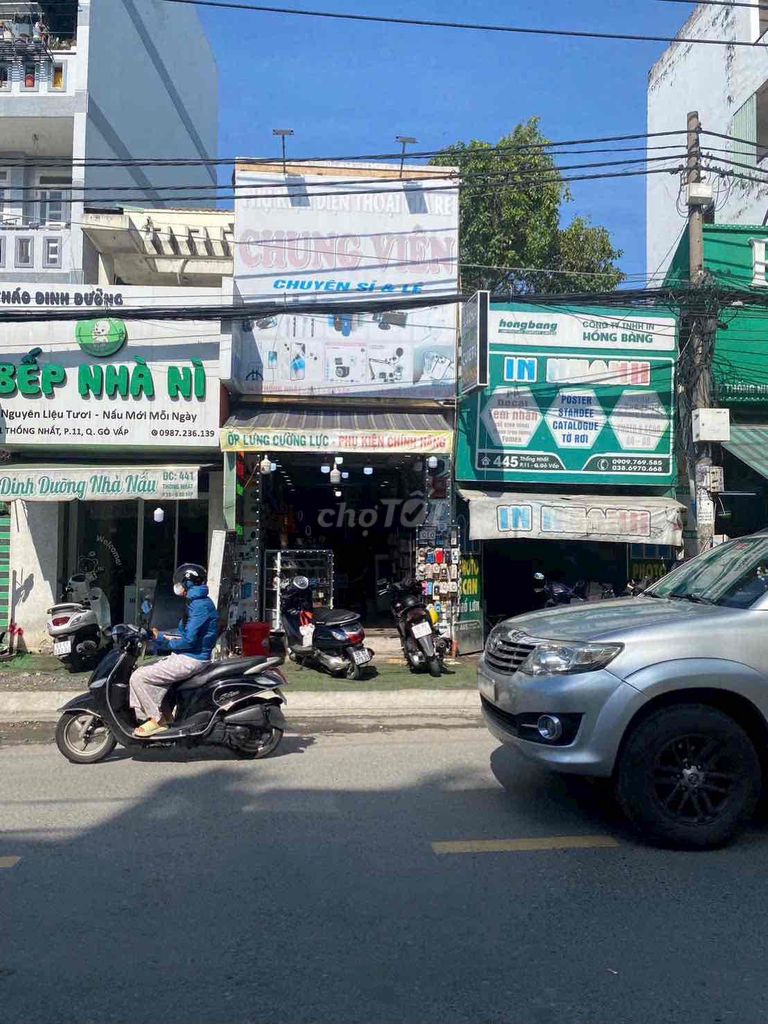 Bán Nhà Mặt Tiền Thống Nhất 3x13 1Lầu Đang Cho Thuê 20tr/th