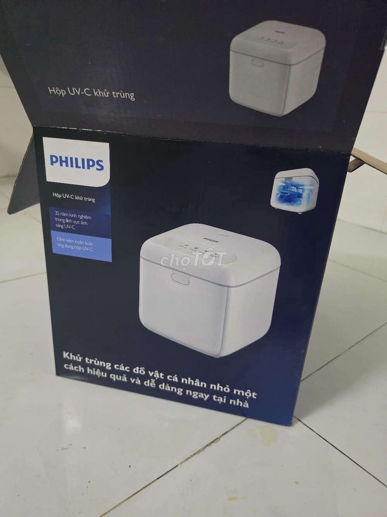 Hộp tiệt trùng UV-C Philips Trắng. Mua bán Mẹ và bé tại Thành phố Thủ Dầu Một Bình Dương được đăng bởi Tuấn Nguyễn hình 1