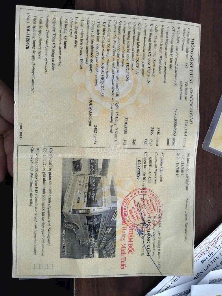 Ford Transit 2015 Standard MID - 265.000 km. Mua bán Ô tô tại Quận Cái Răng Cần Thơ được đăng bởi ÔTÔ TRẦN BẢO hình 10