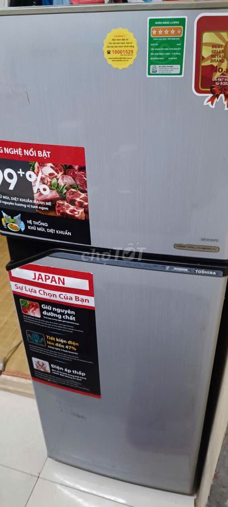 Tủ lạnh Toshiba 140L Xám 5 sao. Mua bán Tủ lạnh tại Quận Tây Hồ Hà Nội được đăng bởi Mr Tuấn hình 1