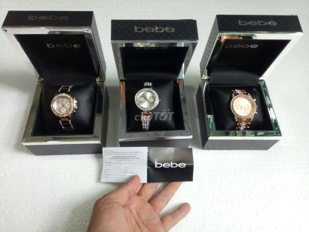 0909794864 - Bán nhanh 3 cái đồng hồ BEBE  hàng xách tay từ Mỹ