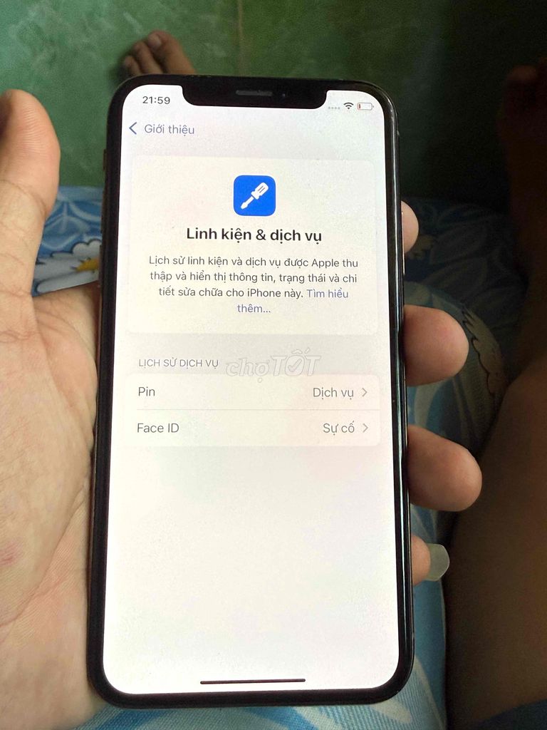 iPhone XS 64GB Trắng Đã sử dụng. Mua bán Điện thoại tại Huyện Phong Điền Cần Thơ được đăng bởi Nguyễn Trí hình 1