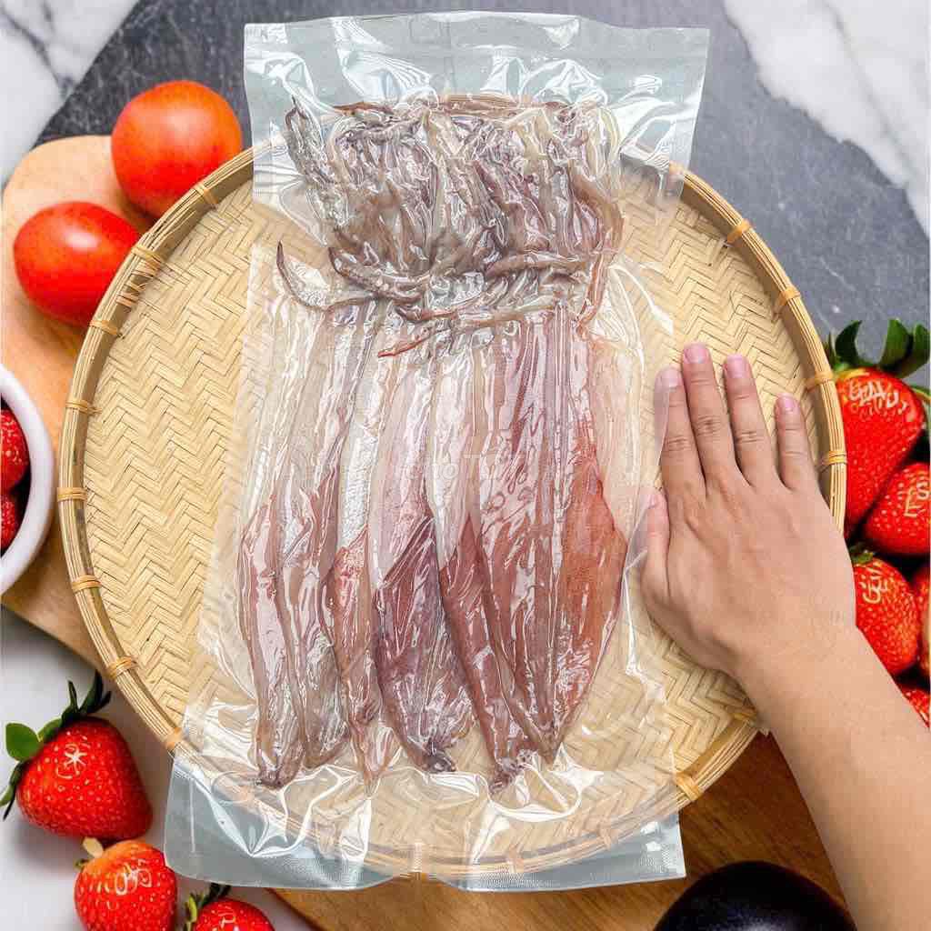 500g mực khô câu loại 1, khô mực câu bao ngọt