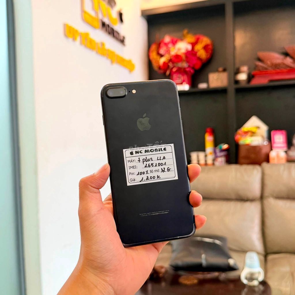 Apple iPhone 7 Plus 32GB Đen Đã sử dụng. Mua bán Điện thoại tại Quận Gò Vấp Tp Hồ Chí Minh được đăng bởi Hội Đồ Điện Tử hình 1