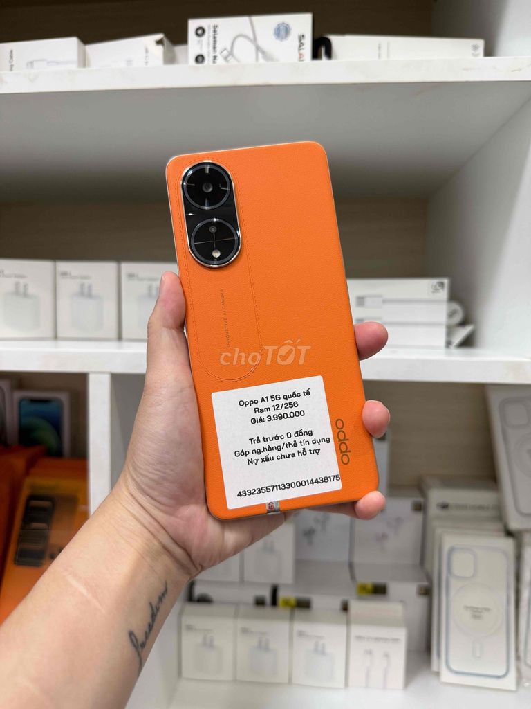 Oppo A1 5G 12GB/256GB Cam Đã qua sử dụng. Mua bán Điện thoại tại Thành phố Long Xuyên An Giang được đăng bởi Khoa Knmobile An Giang hình 1