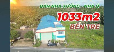 BÁN NHÀ XƯỞNG NHÀ Ở MẶT TIỀN QUỐC LỘ 60. Mua bán đất tại Huyện Mỏ Cày Bắc Bến Tre được đăng bởi Nhà Đất Hậu Giang