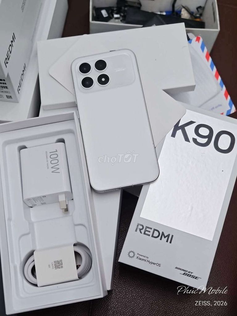 Xiaomi Redmi K90 256GB Trắng Như mới. Mua bán Điện thoại tại Huyện Vụ Bản Nam Định được đăng bởi Hồng Phúc hình 1