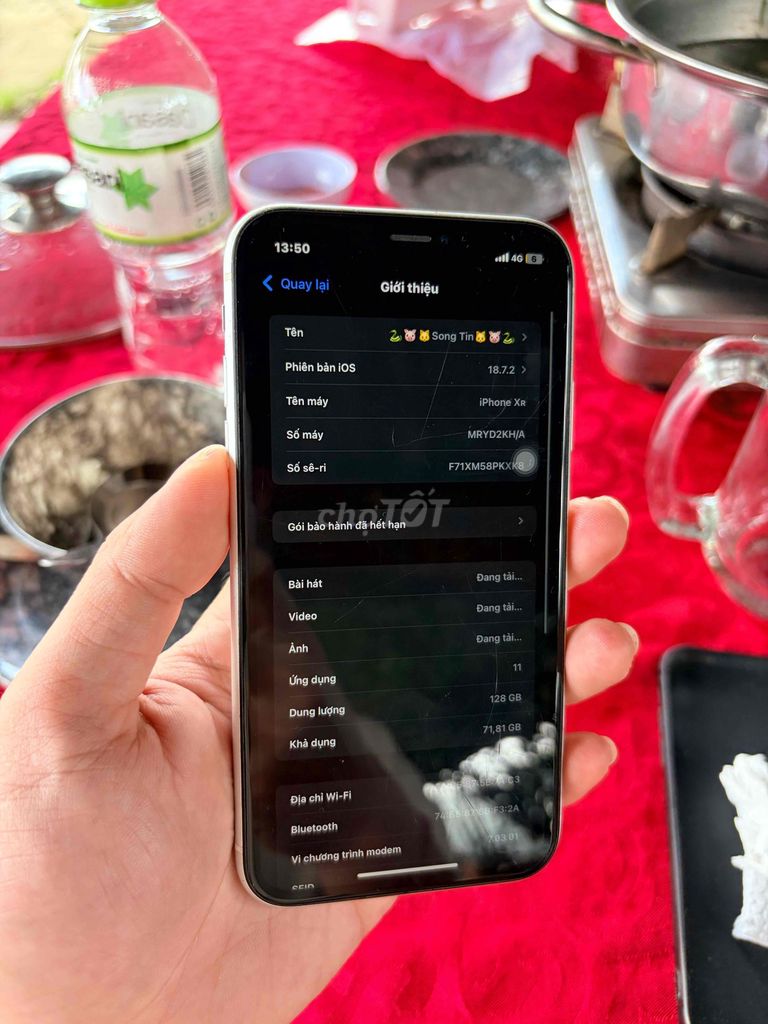 Apple iPhone XR 64GB Trắng. Mua bán Điện thoại tại Thị xã Duyên Hải Trà Vinh được đăng bởi Tvinh hình 1