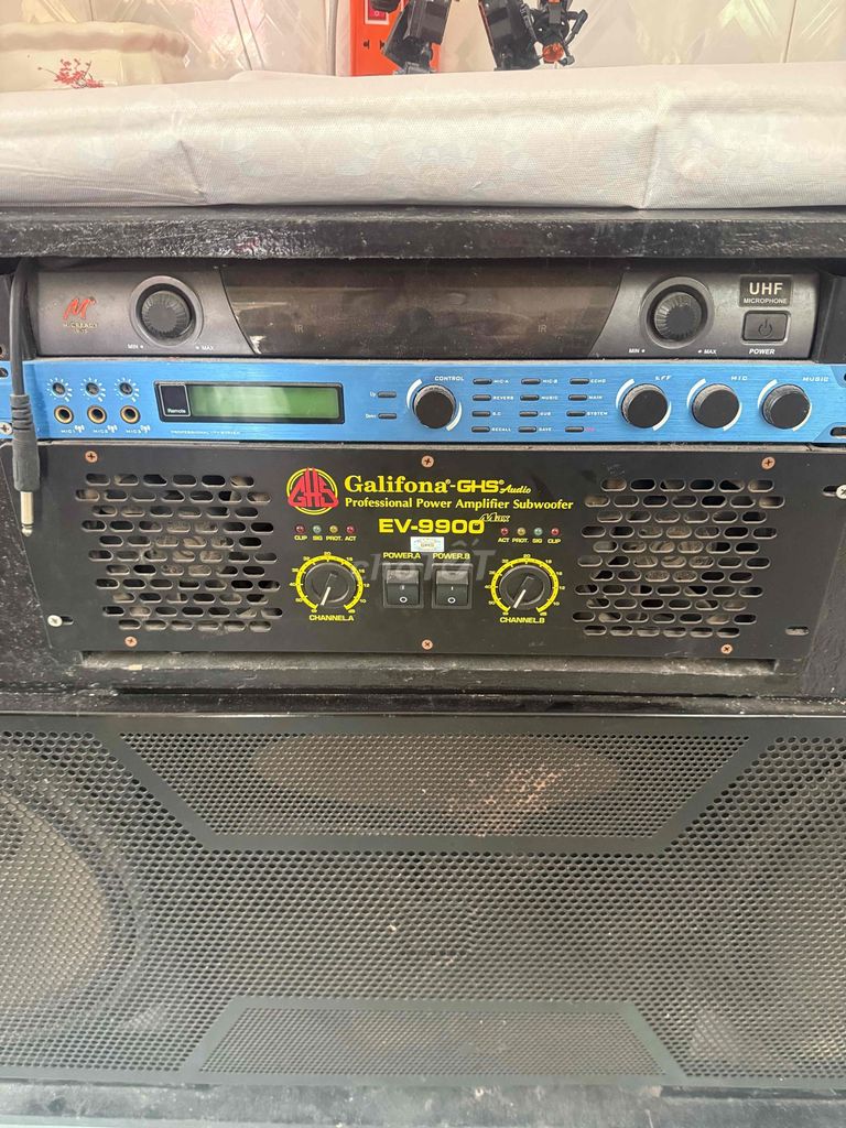 loa ngà tự ráp tự mua hoạt động bình thường. Mua bán Tivi, Âm thanh tại Huyện Chợ Gạo Tiền Giang được đăng bởi Trần văn quí  hình 1