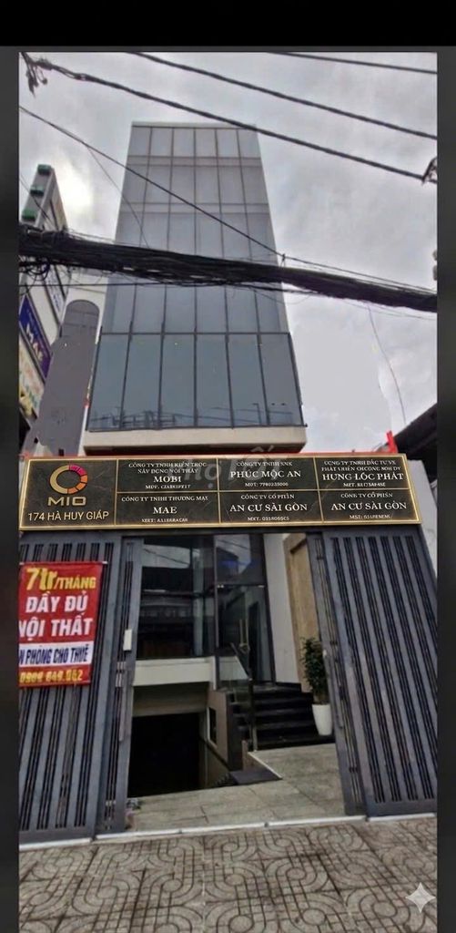 Mặt tiền Hà Huy Giáp, Cách Nguyễn Oanh 3 phút