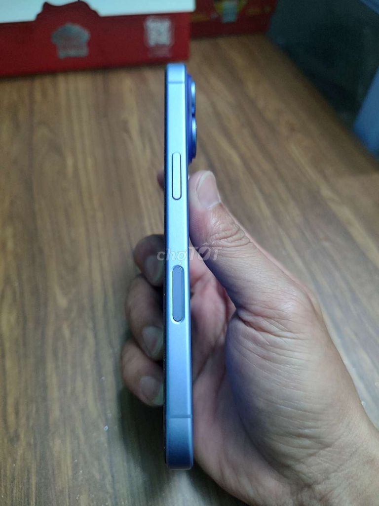 Apple iPhone 16 Xanh dương Gần như mới. Mua bán Điện thoại tại Huyện Lai Vung Đồng Tháp được đăng bởi Minh nhut hình 1