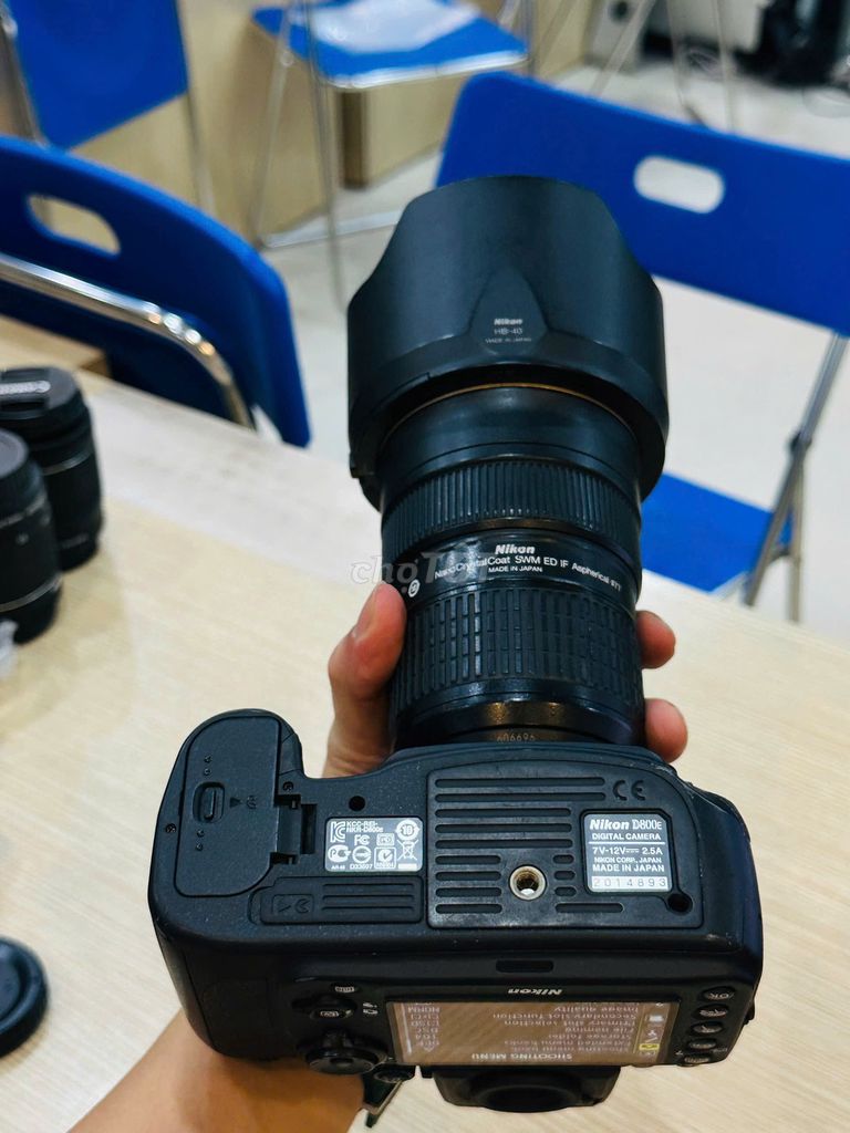 NIKON D800E FULLFRAME 36.3MPX  + 24-70 F2.8 NANO. Mua bán Máy ảnh, Máy quay tại Quận Đống Đa Hà Nội được đăng bởi Nguyễn Thu hình 1