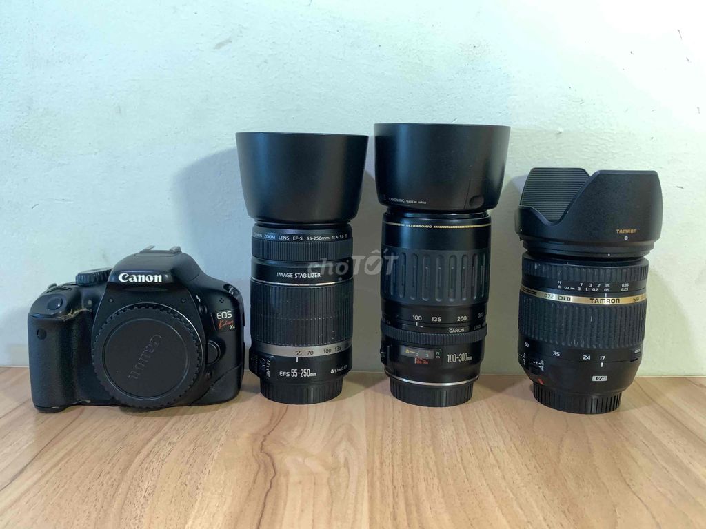 Combo Canon 550D và nhiều Lens. Mua bán Máy ảnh, Máy quay tại Quận Ninh Kiều Cần Thơ được đăng bởi Đặng Thanh Phước Foto hình 1