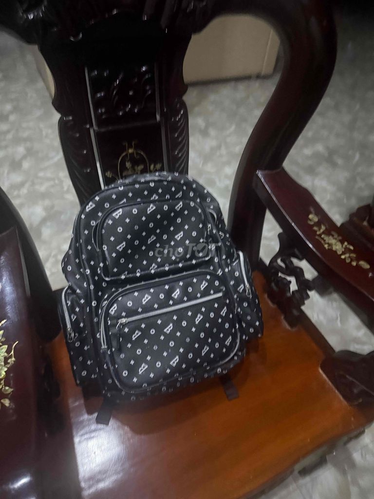 Balo Chống Thấm Đen Unisex. Mua bán Túi xách tại Quận 1 Tp Hồ Chí Minh được đăng bởi nguyen nguyen hình 1