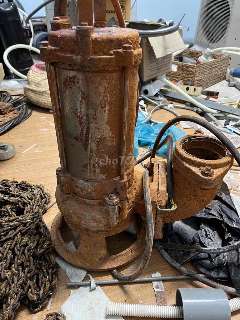 Máy bơm chìm 3 hp Đã qua sử dụng. Mua bán Đồ chuyên dụng, Giống nuôi trồng tại Quận 11 Tp Hồ Chí Minh được đăng bởi Tên chưa cung cấp hình 1