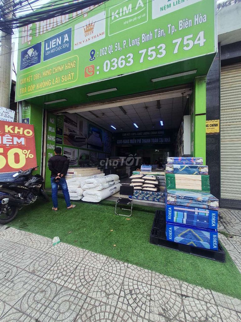 Nệm cao su Liên Á Cao su thiên nhiên. Mua bán Giường, chăn ga gối nệm tại Thành phố Biên Hòa Đồng Nai được đăng bởi hùng  hình 1