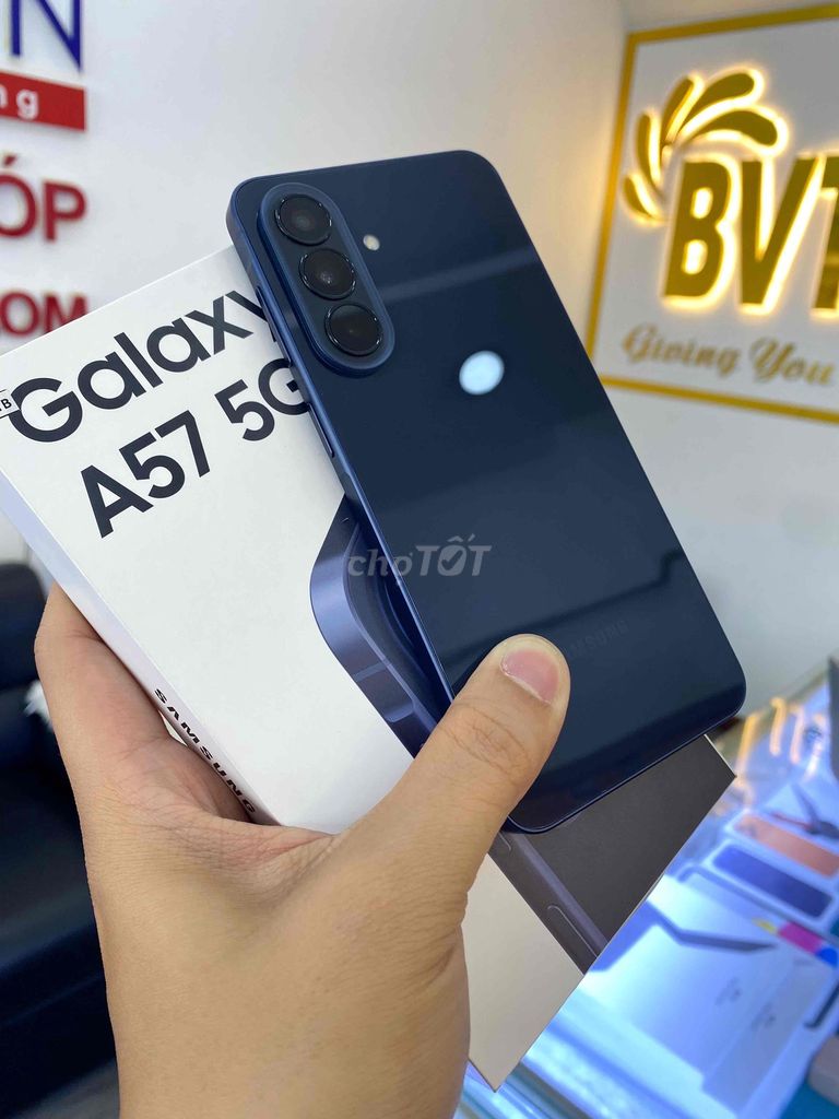 Samsung A57 5G 8GB/128GB Xanh Navy - Kích tháng 4. Mua bán Điện thoại tại Quận 5 Tp Hồ Chí Minh được đăng bởi BVTMOBILE HỆ THỐNG BÁN LẺ UY TÍN hình 1