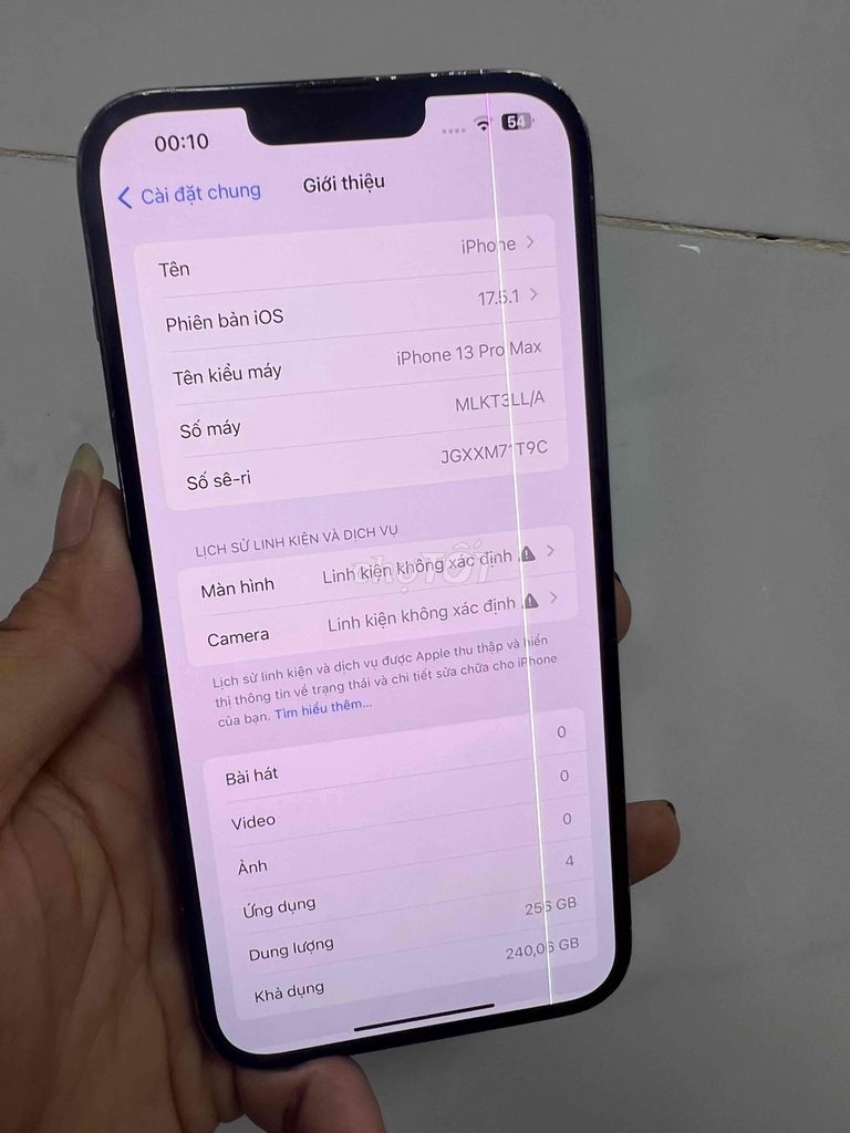 Apple iPhone 13 Pro Max 256GB ........ Mua bán Điện thoại tại Thành phố Tân An Long An được đăng bởi lê văn thái hình 1