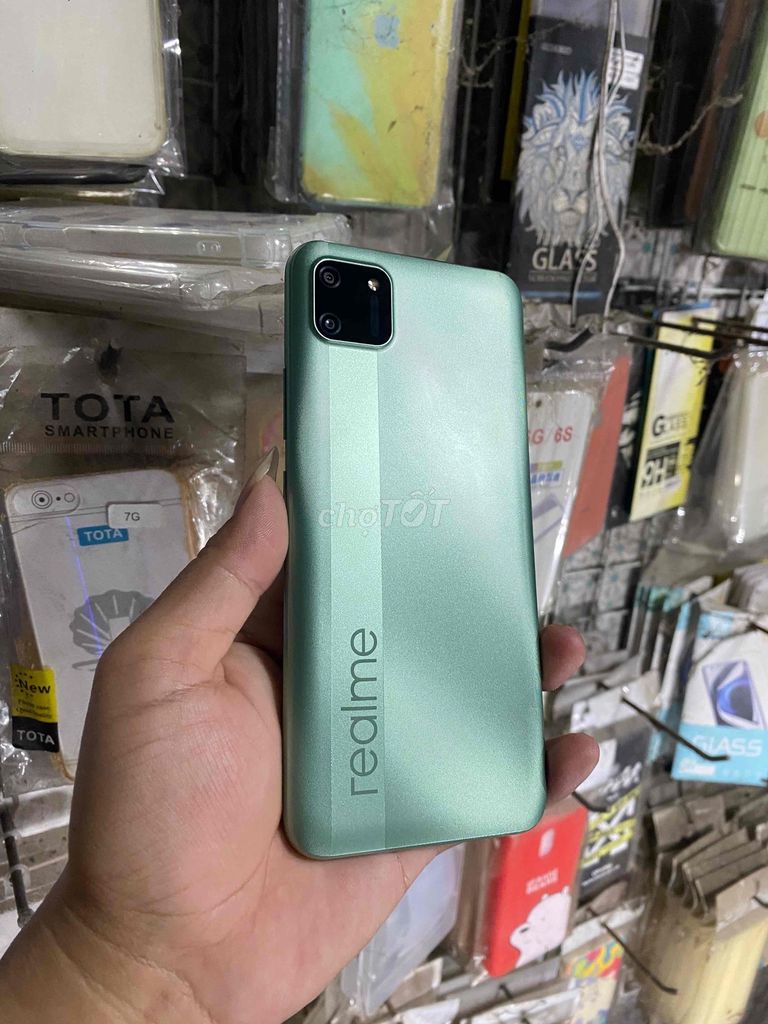 Realme C11 32GB Xanh lá 2GB. Mua bán Điện thoại tại Thành phố Cao Lãnh Đồng Tháp được đăng bởi Khang Mobile hình 1