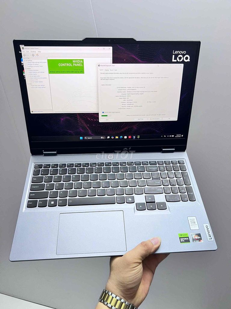 Lenovo LOQ Ryzen 5-7235HS RTX 3050 16GB/512GB 15.6. Mua bán Laptop tại Quận Đống Đa Hà Nội được đăng bởi Junioor Computer hình 1
