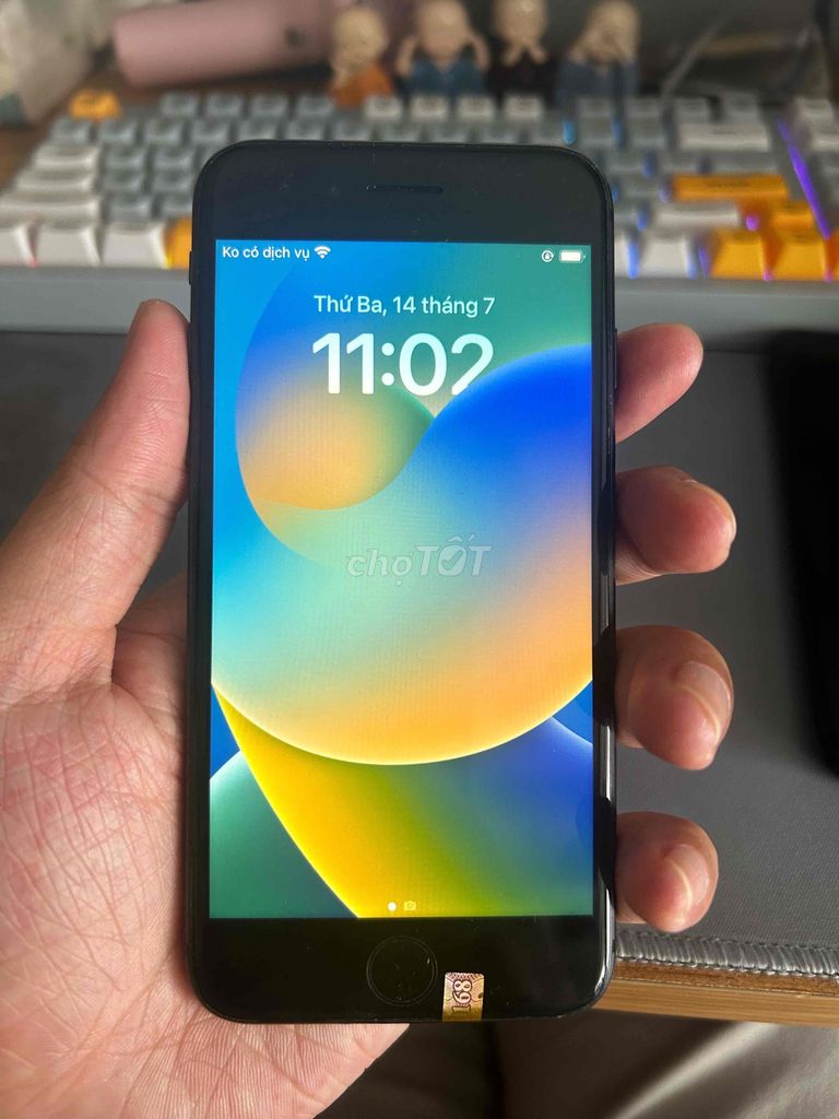Apple iPhone 8 64GB Đen Đã sử dụng. Mua bán Điện thoại tại Quận Hoàng Mai Hà Nội được đăng bởi Nguyễn Đức Huy hình 1